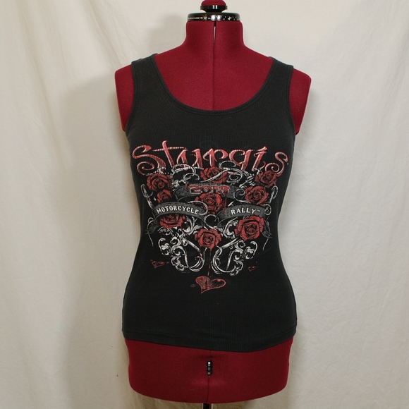 HOT LEATHERS Sturgis Rally 2013 Tank Size M - Picture 1 of 5